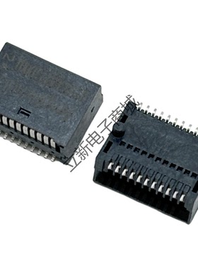 现货 母座连接器 2x28G DSFP+光纤高速接口 56G PAM4 原厂连接器