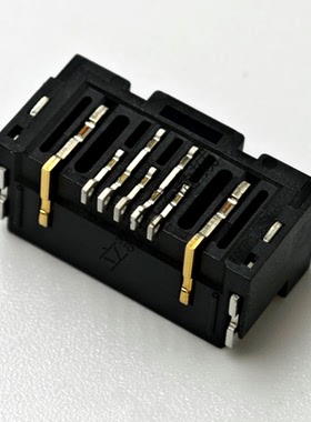 安费诺原装 10162688-205202CLF 立式贴片7PIN 电源座 黑色现货