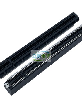 国产全新 台式机 显卡槽 PCIE4.0 164PIN 16X 立式贴片插座