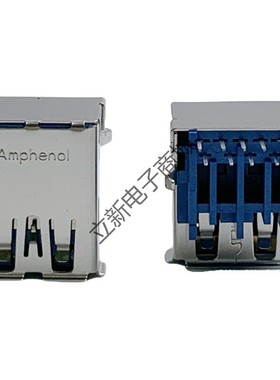 原装进口 34061BL00-GRT-G  USB3.0母座加高12MM  传输接口USB3.2