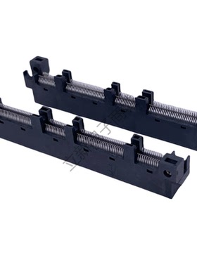 全新富士康 168PIN PCIE夹板式带耳朵 二排针X16显卡插槽接插件