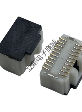 全新原装 171977-0204 20PIN双排立贴带锁扣针座连接器