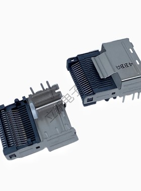 现货U.2 SAS接口36P MINISAS卧贴贴片 SFF-8087 母座插槽连接器