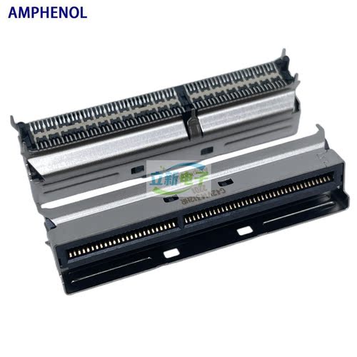 Amphenol G42V14312HR 立式贴片124Pos Mini Cool Edge高速连接器