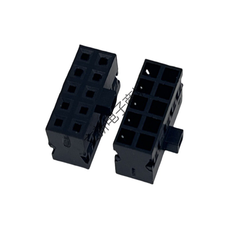 MX2.02*5PIN胶壳双排10P母头