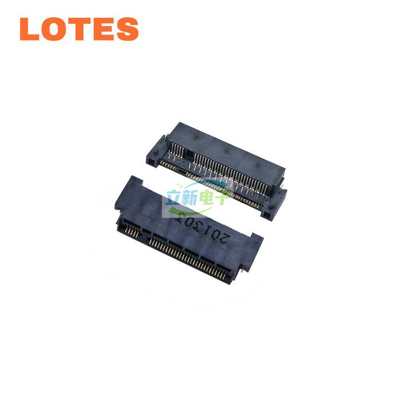 LOTES APCI0661 连接器M.2固态硬盘接口 H=1.5 B-KEY NGFF插座