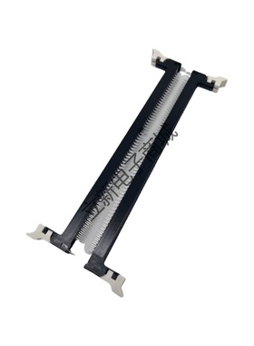 三代台式机内存槽 DDR3 240PIN黑体白耳DIP直插式1.5V卡槽