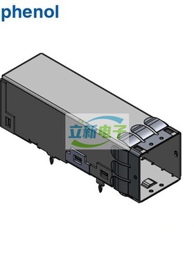 安费诺 24Gbps SFF-8644 1x1 R/A Connector  U92-M111-1001-70