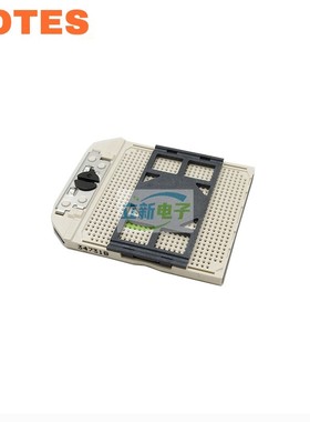 LOTES ACA-ZIF-109-P02-A PGA-722 CPU座白色SMT垂直 锡球座