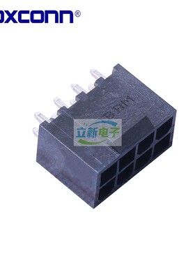 Foxconn HM5204E-BG2ZLH ATX主板 Power Socket 母头2x4P带定位柱