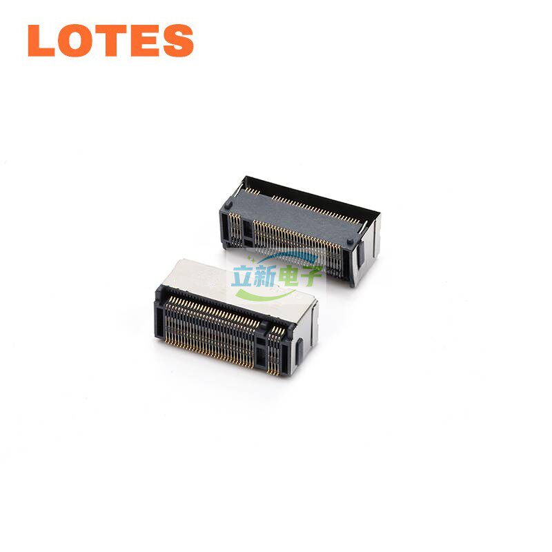 LOTES APCI0283 M.2带屏蔽壳 M-key H=8.5mm SSD接口Type M 铁壳