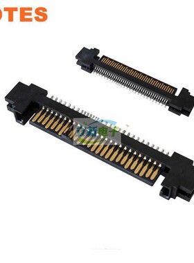 LOTES得意 ASAT0015-P001C 公座U.2硬盘座子SFF-8639 夹板式 68P