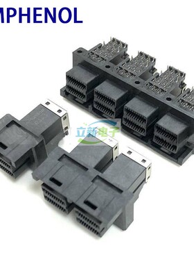 Amphenol G40H13331HR-C (SFF-8643)MiniSAS HD 36P 1*4 R/A