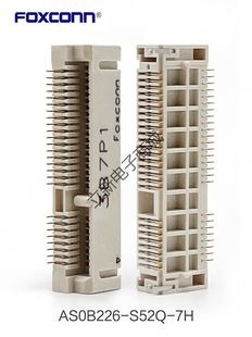 全新富士康AS0B226-S52Q-7H MINIPCIE无线网卡插槽座子H=5.2高52P