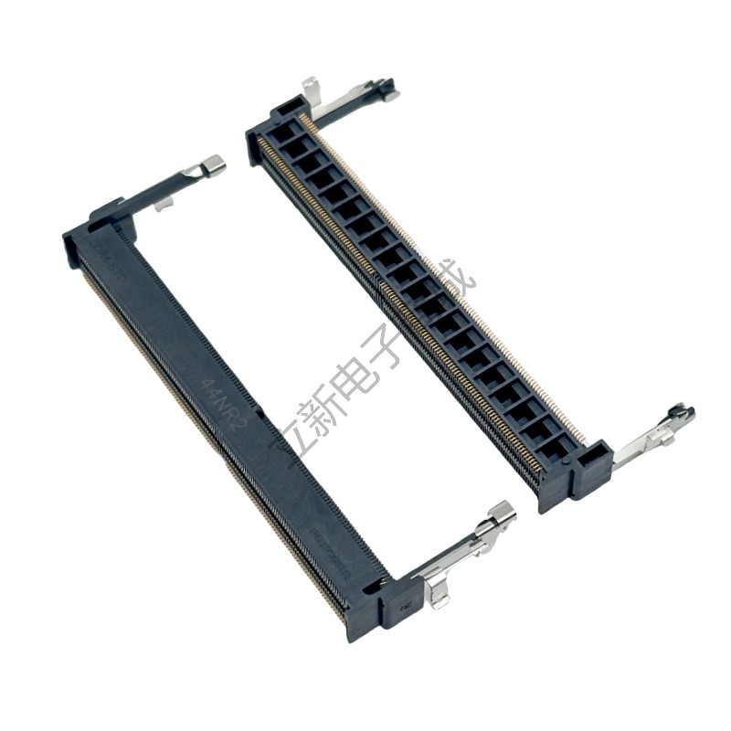 原装现货 DDR4内存卡槽 260PIN DDR4正向 H=8.0卡槽  0.5mm间距