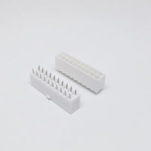 ATX主板电源座插座直针3406BA00-317-G 20P连接器2*10PIN母座板端