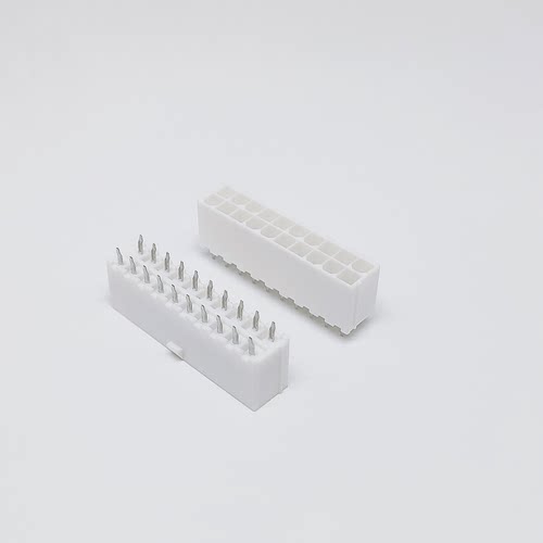 ATX主板电源座插座直针3406BA00-317-G 20P连接器2*10PIN母座板端