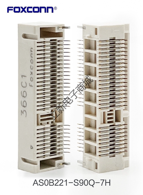 Foxconn/富士康AS0B221-S90Q-7H 52P 9.0H MINI PCIE卡槽原装现货