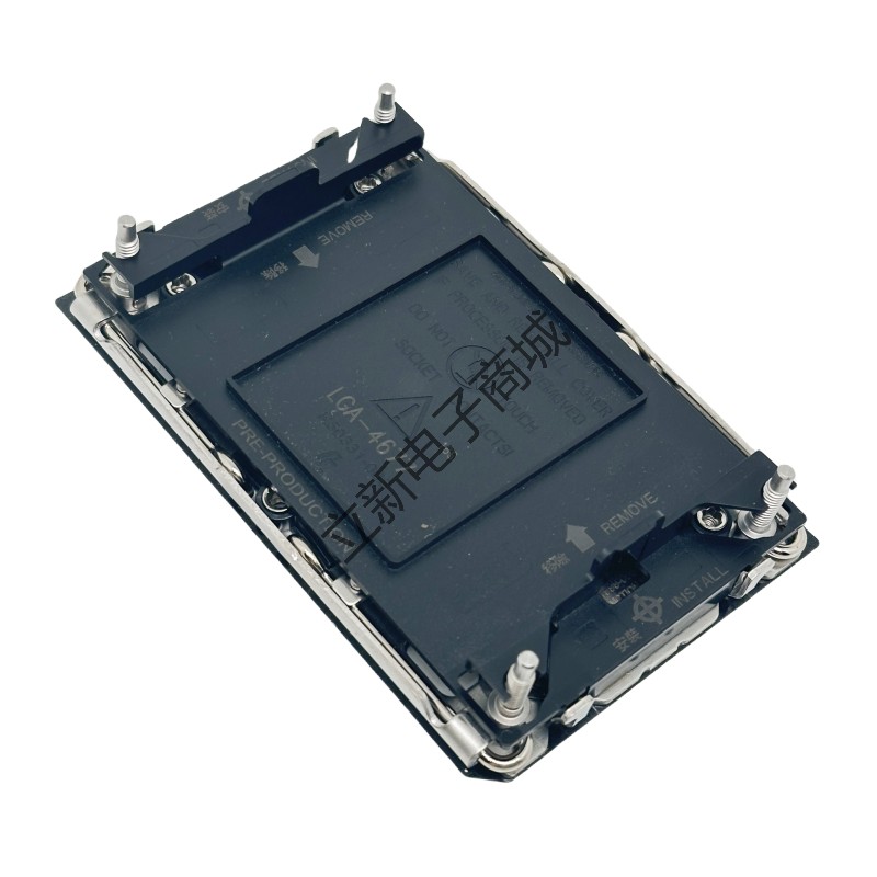 R760 r760XS 16代 CPU盖板 LGA4677底座子 CPU铁支架背板