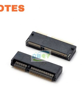 LOTES APCI0372-P001A  M.2 E-KEY 3.2H NGFF插座 新年份原装现货