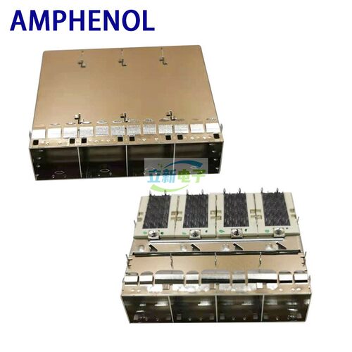 AMPHENOL安费诺U92-L411-1001-70 MINI SAS HD SFF-8644 1*4口36P