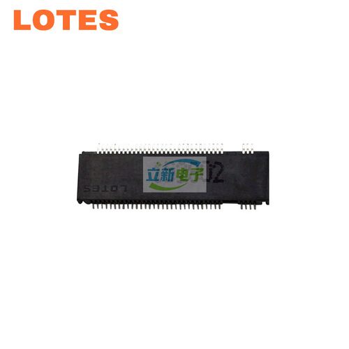 LOTES得意 APCI0144-P007H M.2 67P 2.3H A-KEY NGFF接口SSD插座
