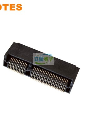 LOTES APCI0136-P001A M.2接口座子NGFF插槽插座 E-Key 4.8H 67P