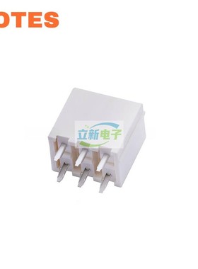 LOTES ABA-POW-004 原厂POWER电源座 2*3P 6PIN卡扣3.4无柱白色