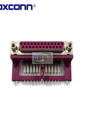 Foxconn/富士康 DM11351-H5P3-4F 紫色25PIN 高脚架打印机母座子