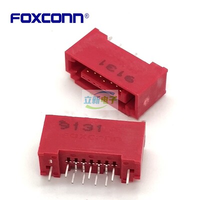 Foxconn/富士康 LE18077-554D-4F SATA3.0 红色连接器 SATA7PIN