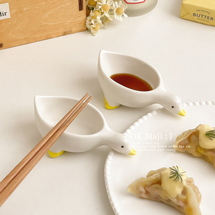 饺子醋碟蘸碟小碟子家用味碟陶瓷酱碟调料酱料蘸酱碟烤肉蘸料碟