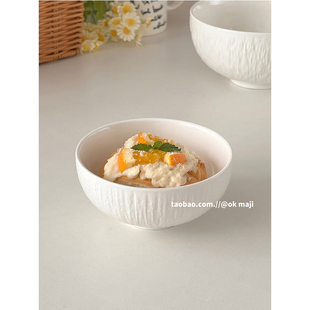 maji高颜值陶瓷餐具大汤碗家用ins风水果沙拉碗螺蛳粉碗泡面碗