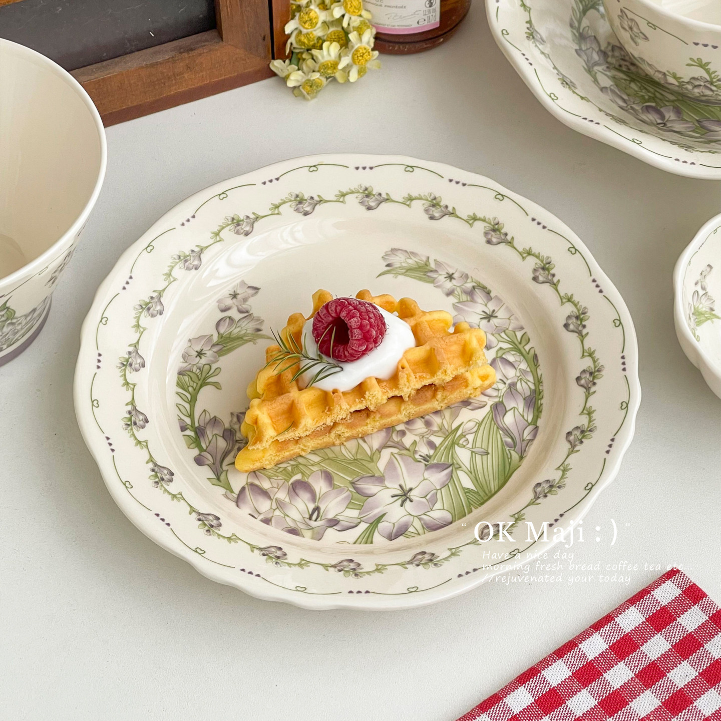 独特漂亮盘子菜盘家用陶瓷餐具高颜值蛋糕甜品早餐盘高级感意面盘,餐饮具,盘,淘宝优惠券,粉丝福利购,淘宝优惠卷