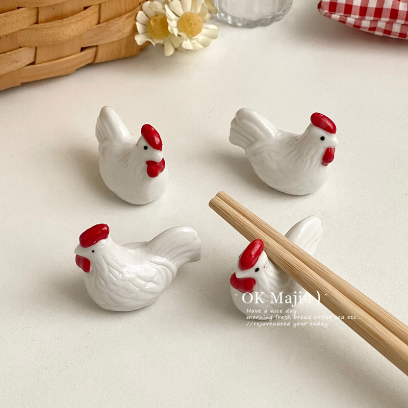 日式陶瓷筷子架筷子托