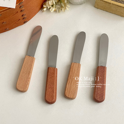 复古木柄黄油刀抹酱刀