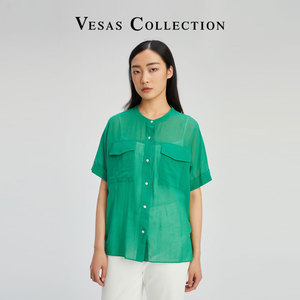 Vesas Collection B0697 五分袖轻薄款 上衣