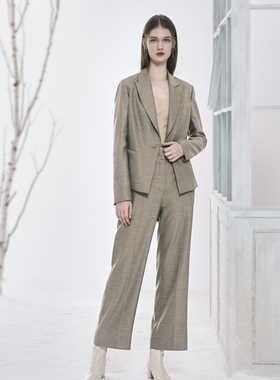 Vesas Collection唯尚女装收腰气质修身设计西装上衣VS213J098519