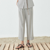 collection T1270 度假系列海军风 vesas 直筒裤