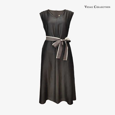 vesas collection D1358 设计师款无袖连衣裙