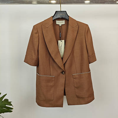 vesas collection唯尚女装专柜正品经典通勤时尚一粒扣正装西装