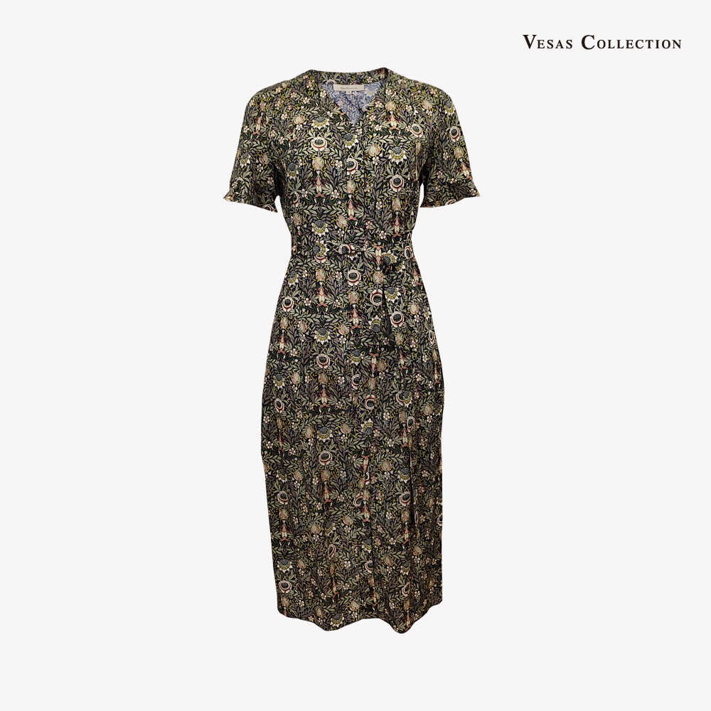 绿色vesascollectionD1323花朵