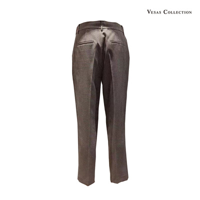 唯尚vesascollection女装西裤通勤风百搭高腰垂直西裤 T1268