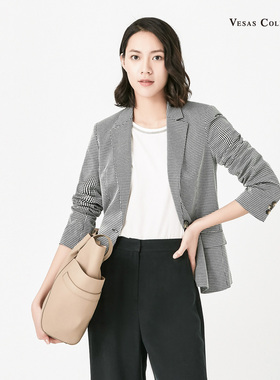 vesas唯尚女装西服职业新款气质职业高级感西装外套 外套
