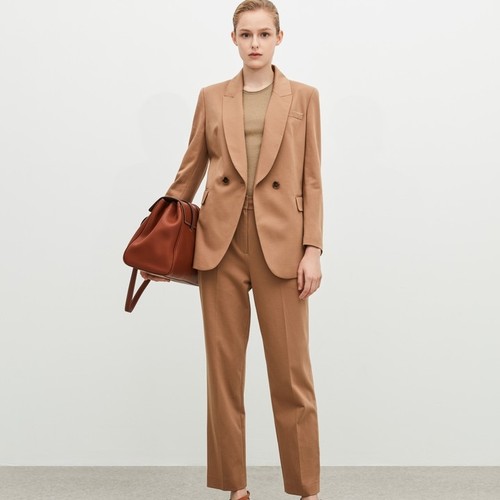 Vesas Collection 唯尚女装正装裤高级感直筒西装裤 VS223T140719