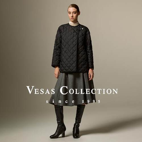 经典时尚宽松黑色短款廓形棉服