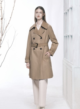 Vesas Collection 唯尚女装感复古气质英伦风衣VS213A028519