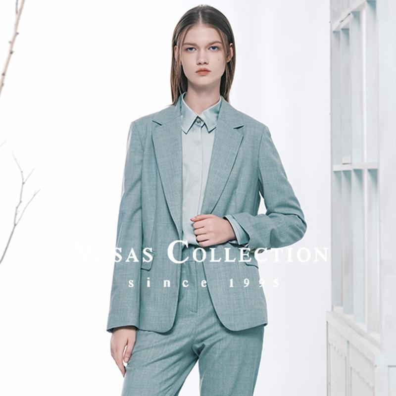 Vesas Collection J0983马卡龙绿色精仿西装上衣（同款T1297）