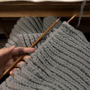 围巾毛线手工diy材料包送男友云朵棉棉线编织围脖冬季天保暖防寒