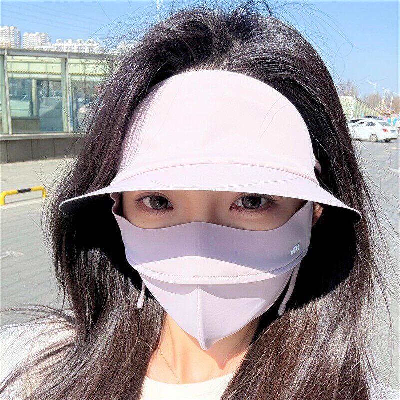 春夏季全脸防晒面纱透气医美口罩