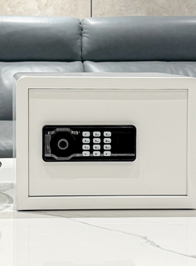 crmcr卡唛保险柜家用2025年新款小型家用防盗保险箱入衣柜指纹密码自动开门保管箱25cm全钢可入墙入柜安装